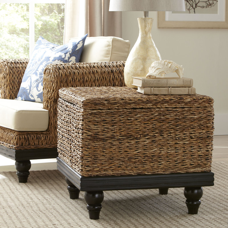 Marilee Woven Side Table & Reviews Birch Lane